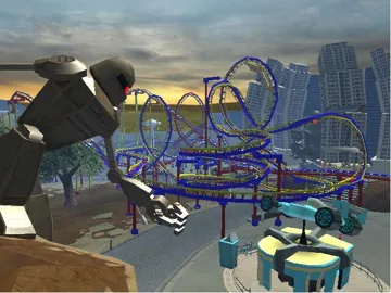 Thrillville screen shot game playing